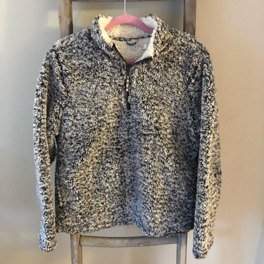 Time And Tru Fuzzy Sweatshirt